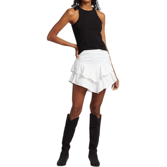 Mother The Ruffle Mini Skirt Fairest of Them All Size 33 NEW - Picture 3 of 16